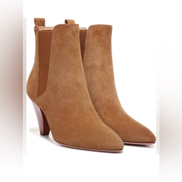 Veronica Beard Shoes - 🌟HP - VERONICA BEARD NWT Baxter Hazelwood Boots Size 8.5M Brown Suede ankle boot